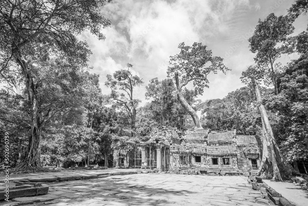 Cambodia is a country located in the southern portion of the Indochinese Peninsula in Southeast Asia. It is 181,035 square kilometers (69,898 square miles) in area Cambodia is a country located in the southern portion of the Indochinese Peninsula in Southeast Asia. It is 181,035 square kilometers (69,898 square miles) in area