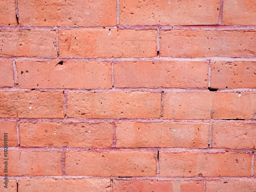 Obraz premium red brick wall