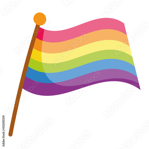 LGBTQ pride flag