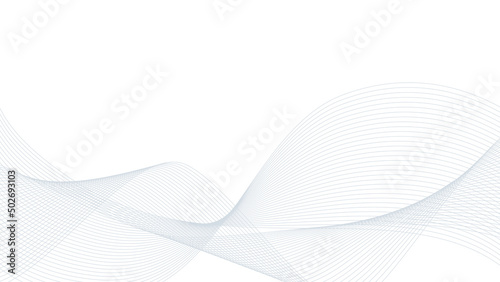 Abstract gray curved wavy background.