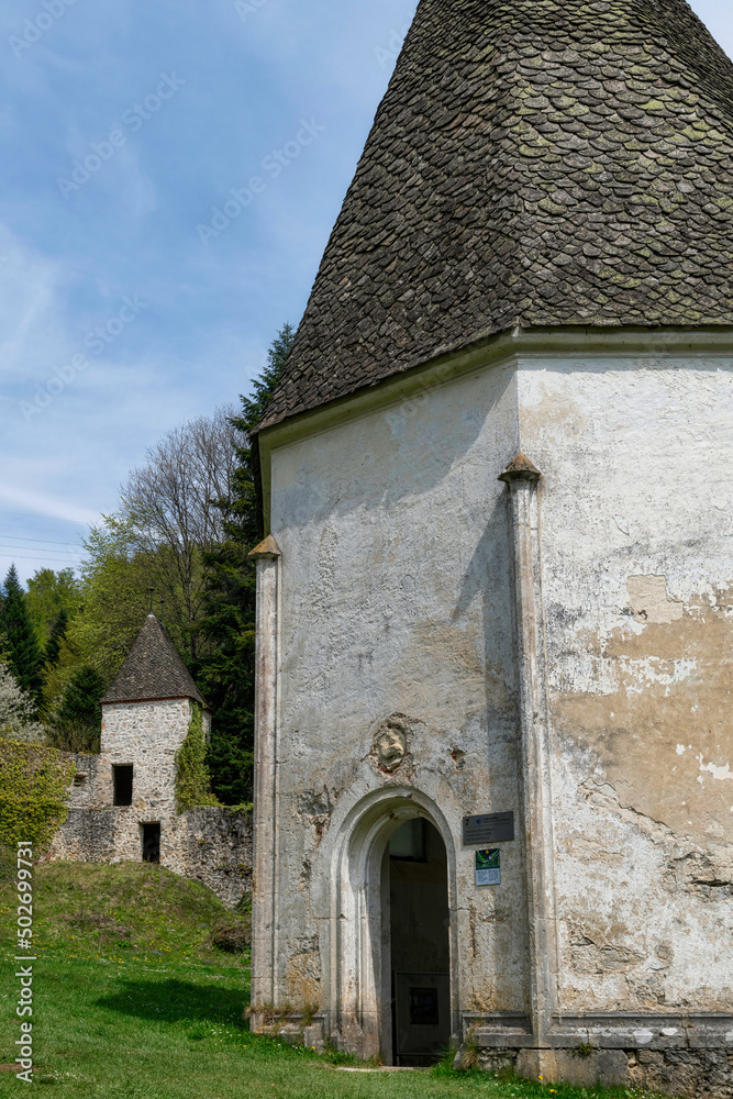 Žiče Charterhouse (German: Kartäuserkloster Seiz) was a Carthusian monastery or Charterhouse in the narrow valley of Žičnica Creek, also known as Saint John the Baptist Valley