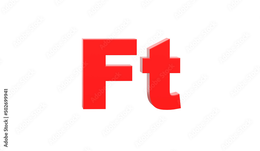 Hungarian forint currency symbol of Hungary in Red - 3d rendering, 3d illustration Hungarian forint currency symbol of Hungary in Red - 3d rendering, 3d illustration