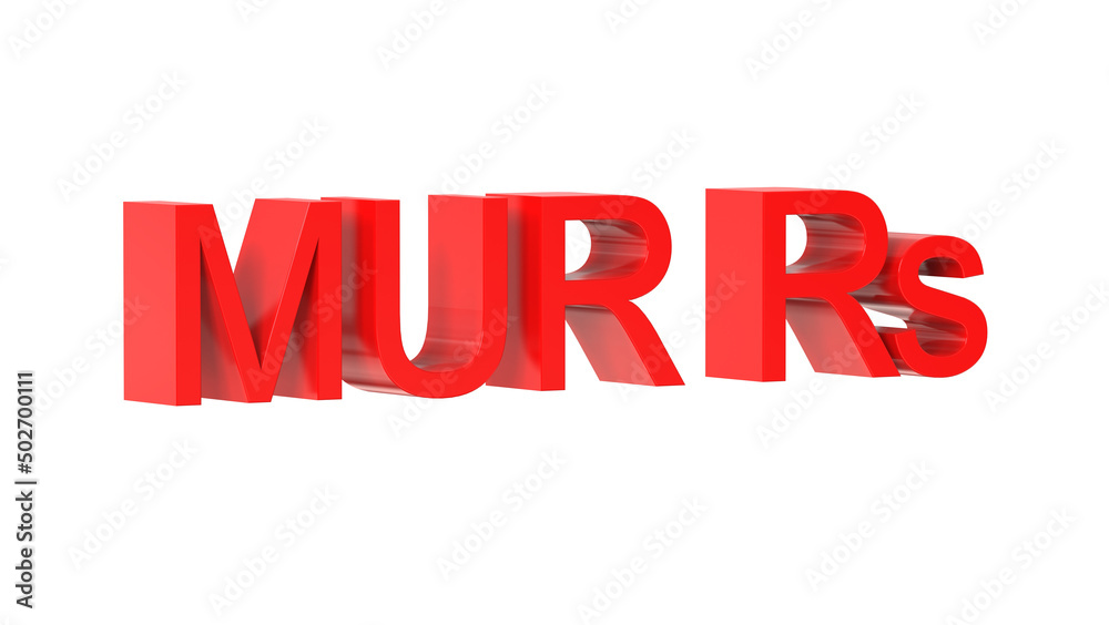 Mauritius Rupee currency symbol of Mauritius in Red - 3d rendering, 3d illustration Mauritius Rupee currency symbol of Mauritius in Red - 3d rendering, 3d illustration