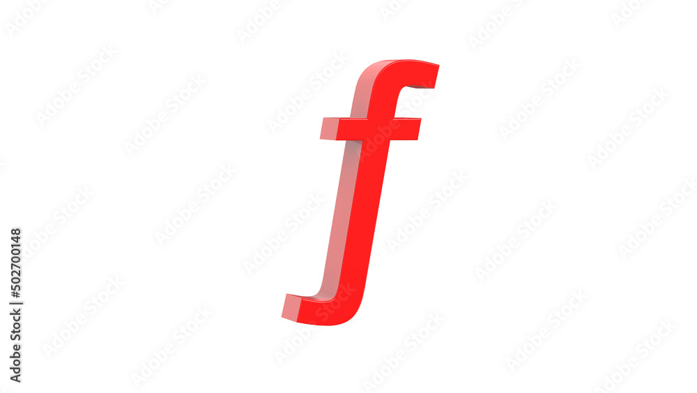 Netherlands Antilles Guilder currency symbol of Netherlands in Red - 3d rendering, 3d illustration Netherlands Antilles Guilder currency symbol of Netherlands in Red - 3d rendering, 3d illustration