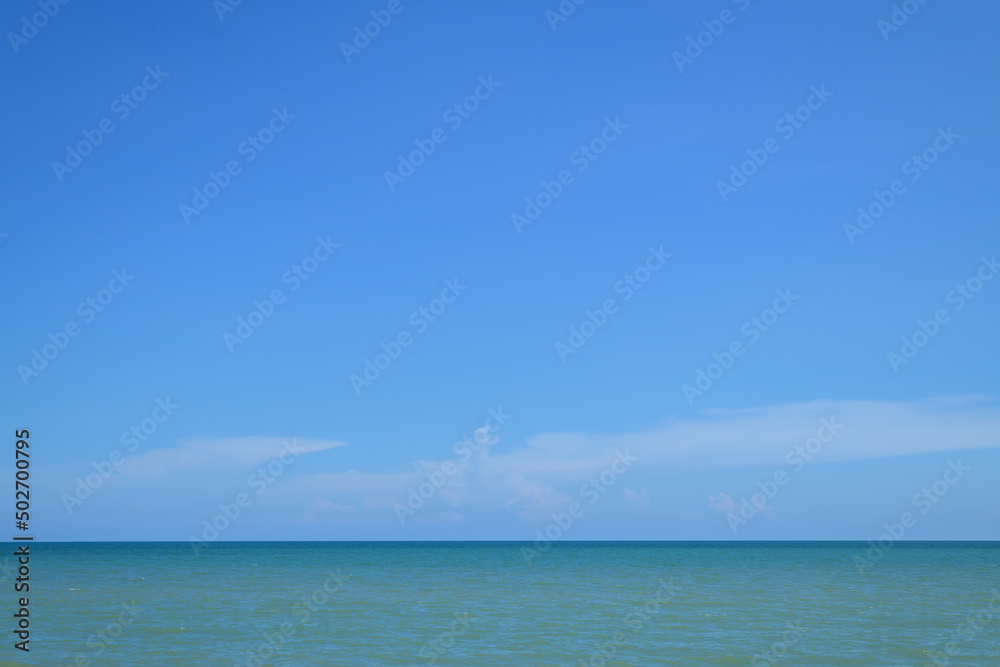 Beautiful seascape with cloud on a sunny day. Beautiful seascape with cloud on a sunny day.