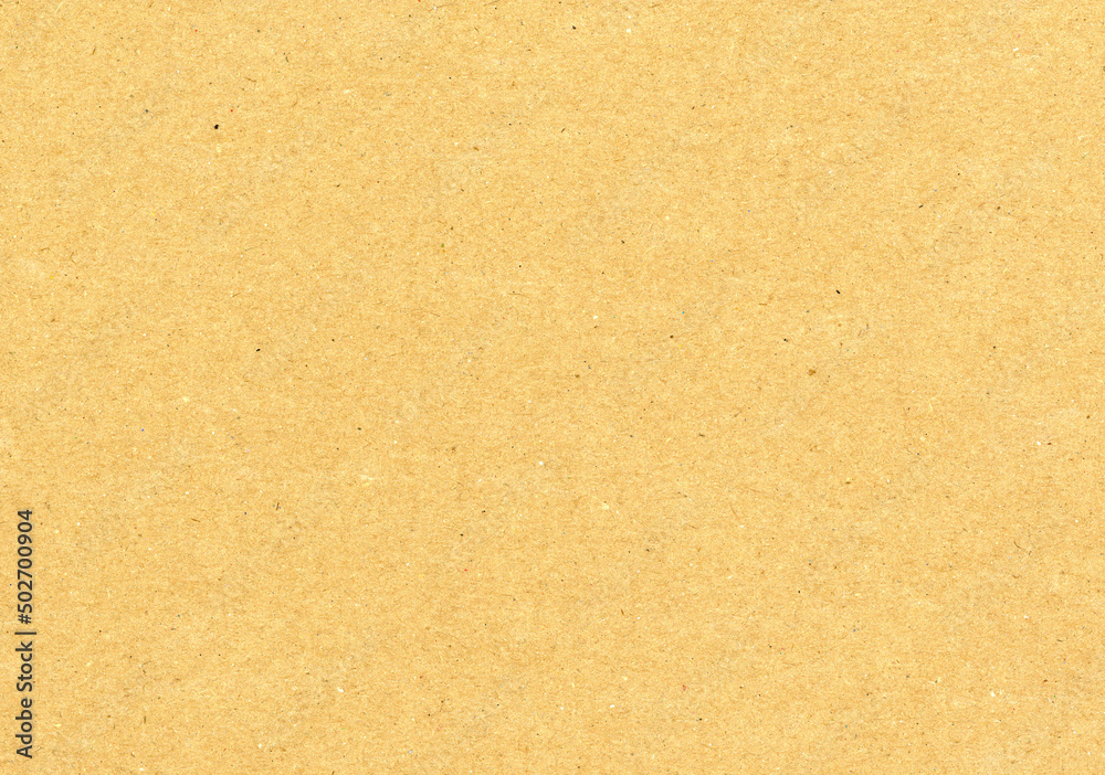 Very large scan image of light caramel brown uncoated kraft paper texture recycled rough fiber grain background for presentation wallpaper with copy space for text or material mockups Very large scan image of light caramel brown uncoated kraft paper texture recycled rough fiber grain background for presentation wallpaper with copy space for text or material mockups