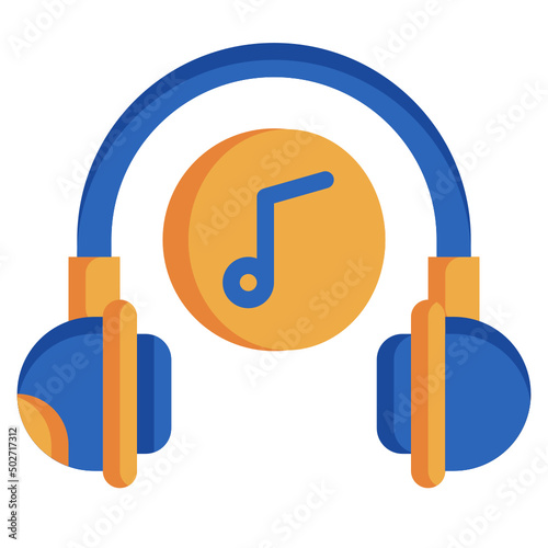 MUSIC flat icon,linear,outline,graphic,illustration