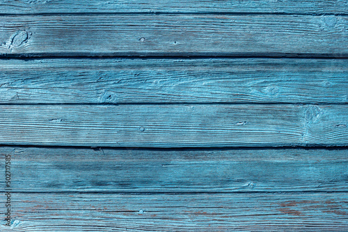 The old blue wood texture with natural patterns.
