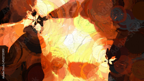 Photos Abstract Vibrant Background Digital Illustration