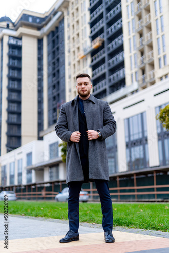 Wallpaper Mural Young stylish businessman. Handsome successful man in casual lifestyle cloth. Torontodigital.ca