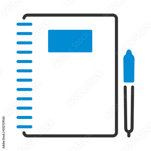 Icon Of Exercise Book