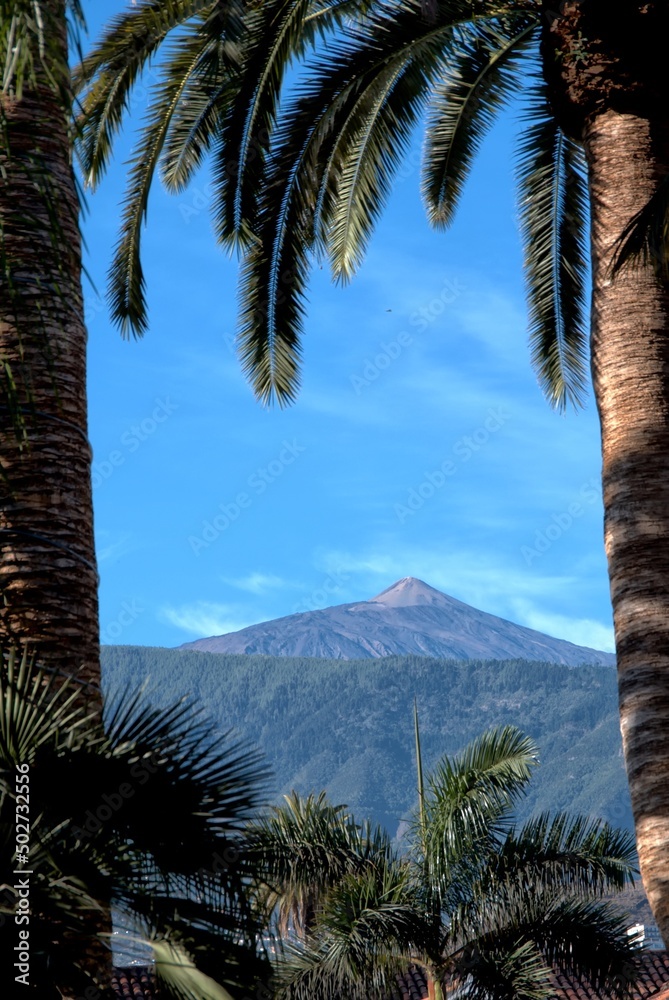 Teide, trzeci najwyższy i najokazalszy wulkan na świecie - obrazy, fototapety, plakaty 