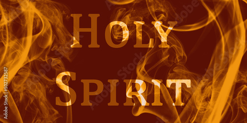 Napis "Holy Spirit".