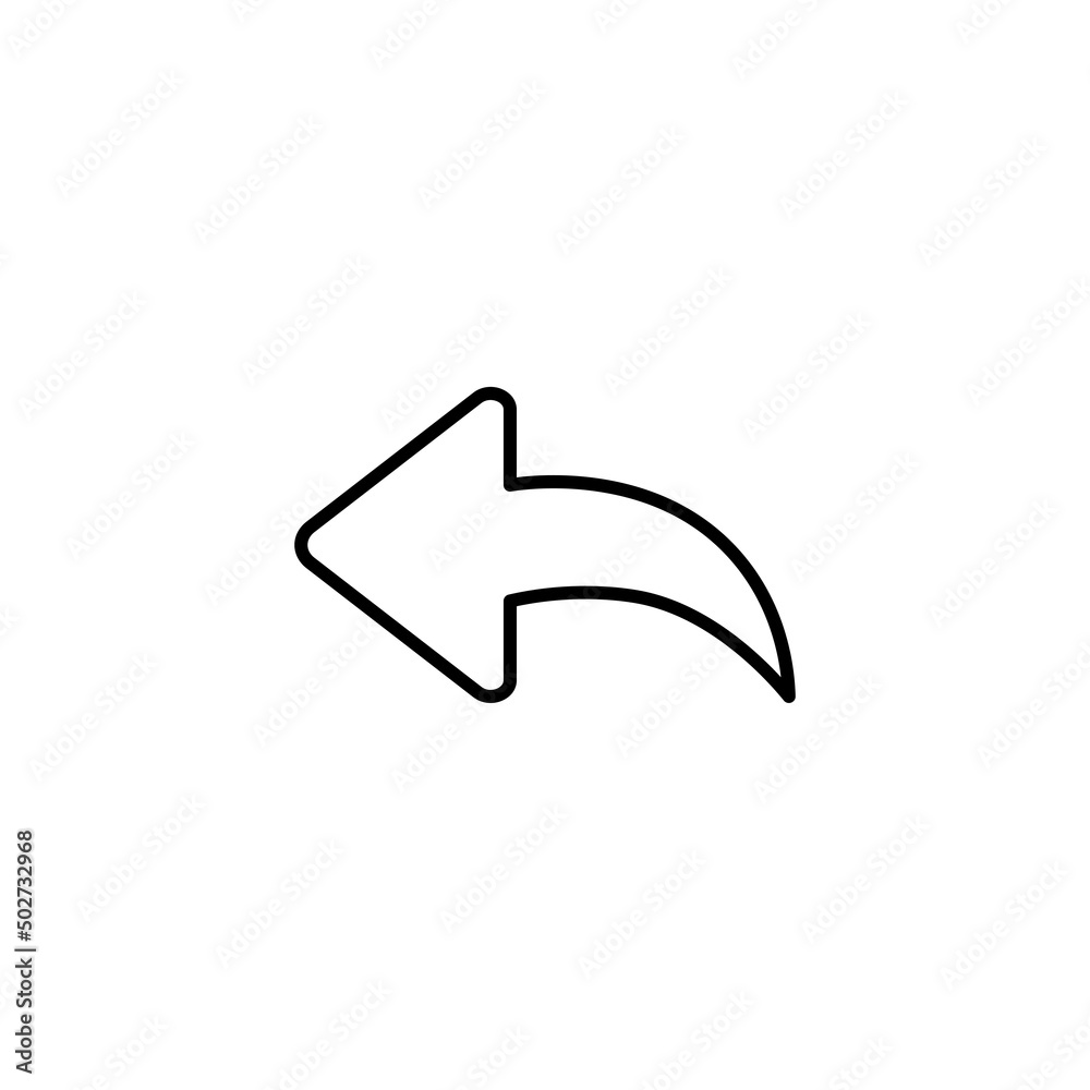 Arrow Icon, Arrow Icon pictogram, Arrow Icon Vector illustration, isolated backward arrow icon. eps 10 Arrow Icon, Arrow Icon pictogram, Arrow Icon Vector illustration, isolated backward arrow icon. eps 10