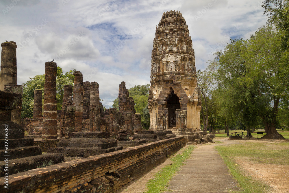 Wat Phra Phai Luang in Sukhothai, Thailand