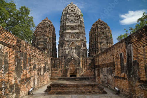 Wat Si Sawai in Sukhothai, Thailand