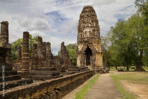 Obraz na płótnie Wat Phra Phai Luang in Sukhothai, Thailand w salonie