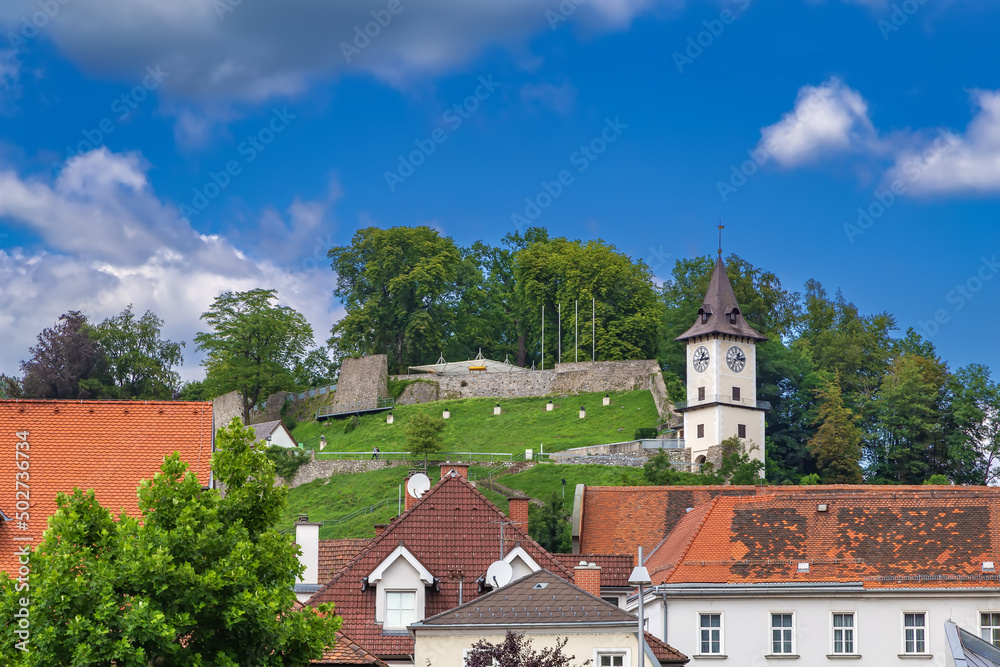 Castle Hill in Bruck an der Mur, Austria