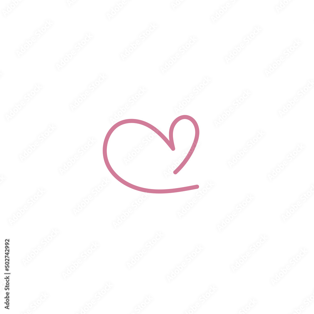 Heart, logo, vector