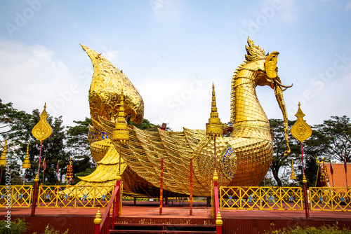 Wat Phrathat Suthon Mongkhon Khiri temple complex in Phrae, Thailand photo