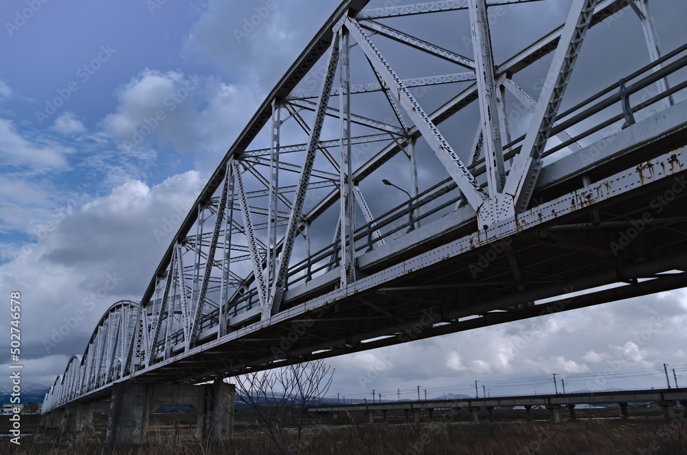 旧日野橋 Stock Photo Adobe Stock