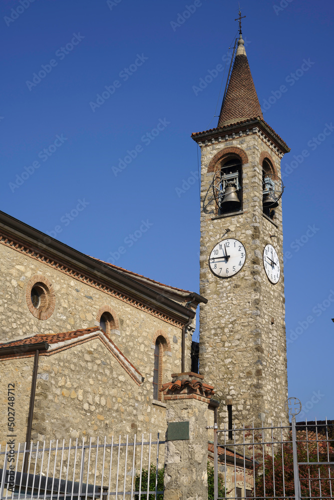 Old church of Monte di Rovagnate, Brianza, Italy