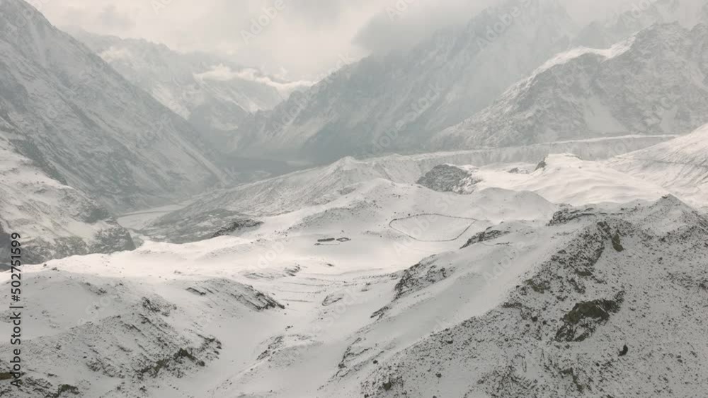 lands of mountain ranges. this is one of the most dangerous mountain