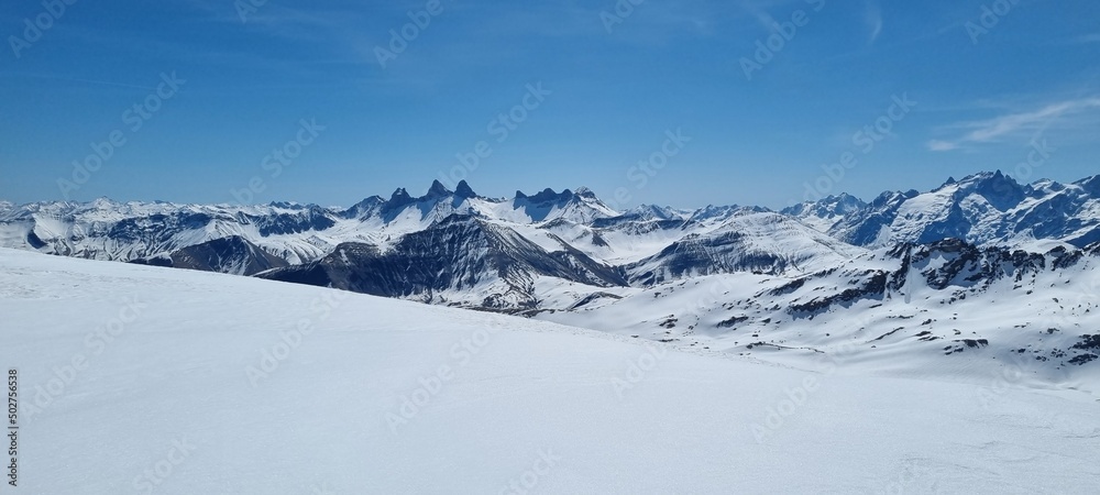 Paysages de Montagne en hiver