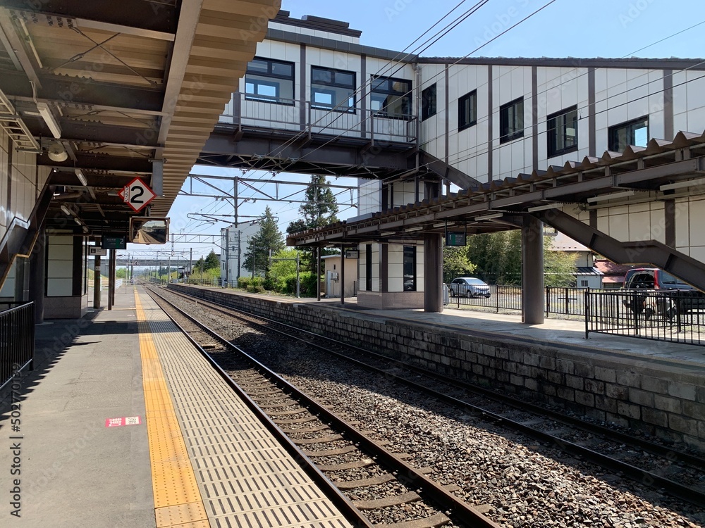 平泉駅構内