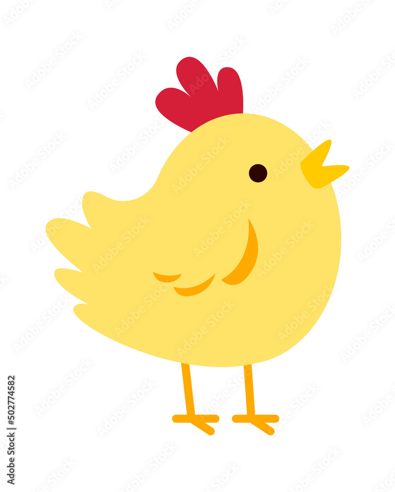 Cute chick Cartoon. Vector illustration Cute chick Cartoon. Vector illustration