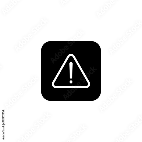 Free Download Warning button icon - GFXLoad