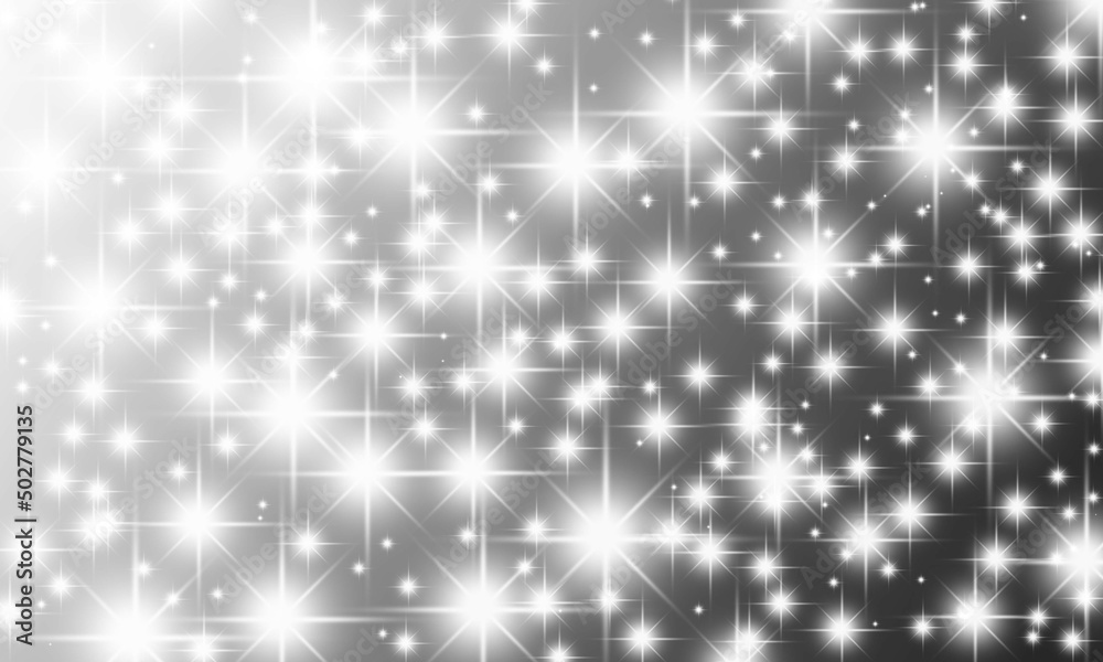 Sparkling stars with colorful backgrounds are used as background decorations. Sparkling stars with colorful backgrounds are used as background decorations.