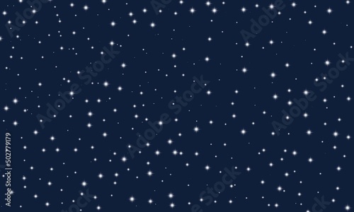 Sparkling stars with colorful backgrounds are used as background decorations.