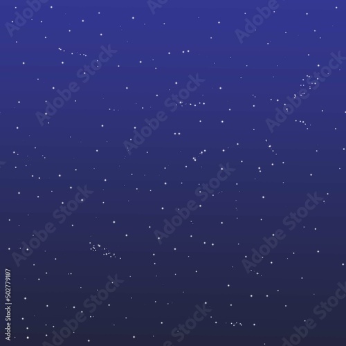 Sparkling stars with colorful backgrounds are used as background decorations.