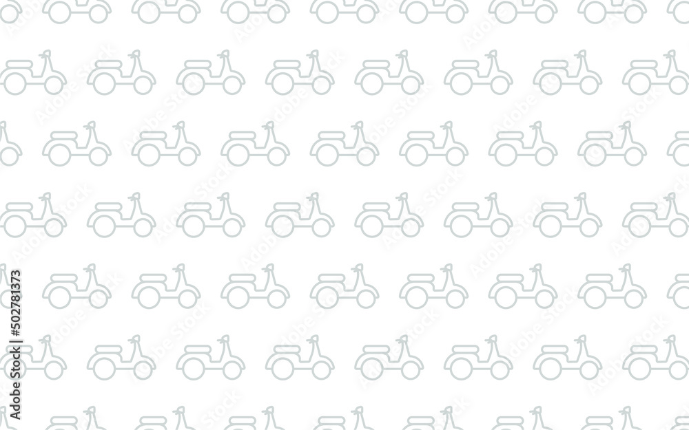 Naklejka premium seamless pattern background with hot air balloon theme