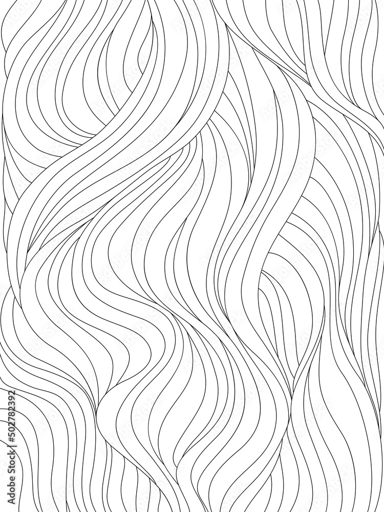 Abstract wavy background monochrome pattern Abstract wavy background monochrome pattern