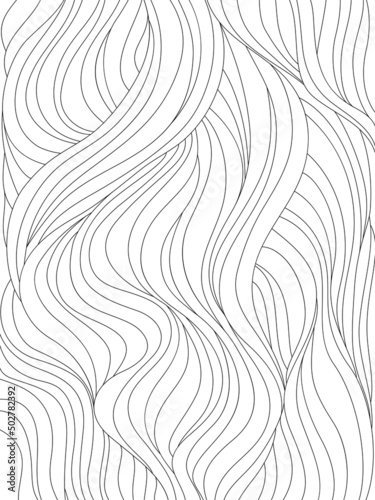 Abstract wavy background monochrome pattern