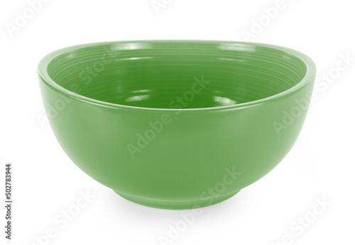 empty bowl isolated on white background.