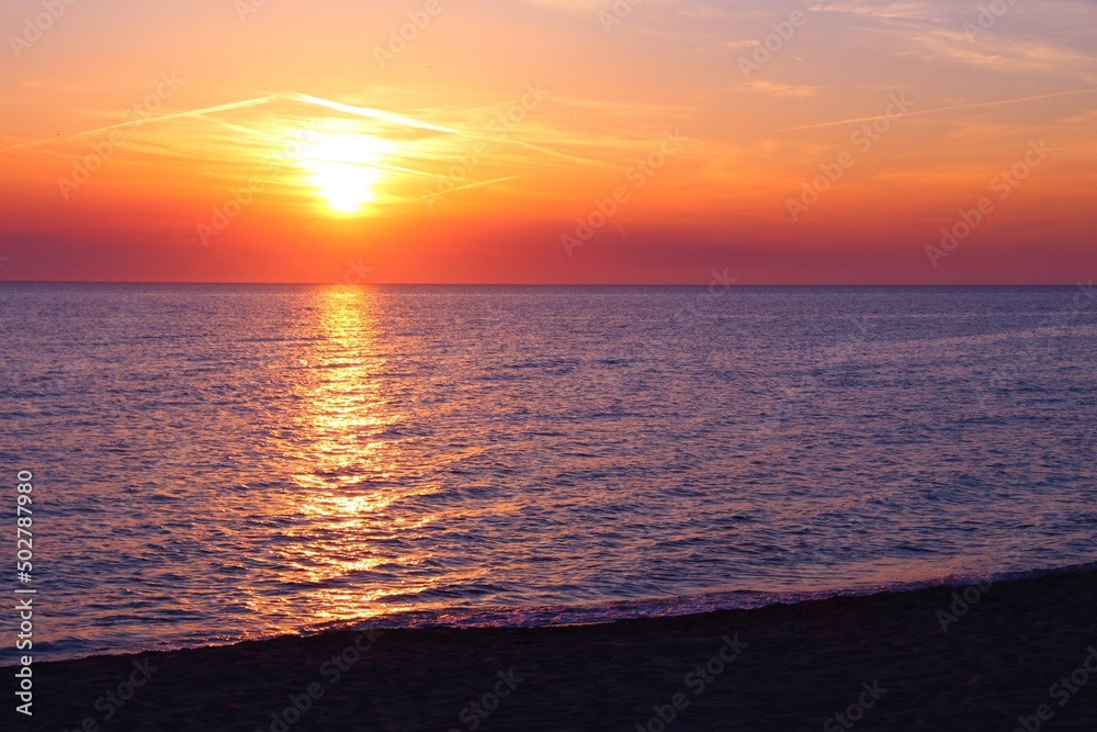 Fototapeta premium Sunset in Salento, Italy
