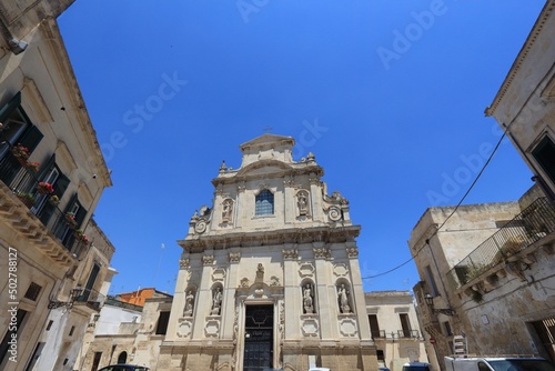 Italian town Lecce