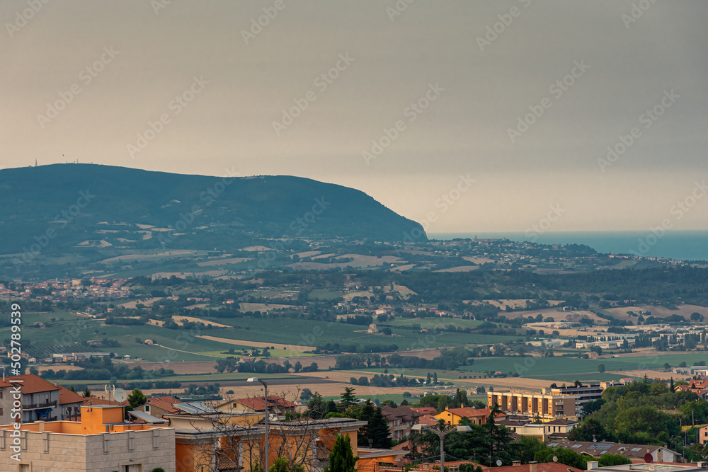 Landscape of the Conero Mount, Marche  Italy