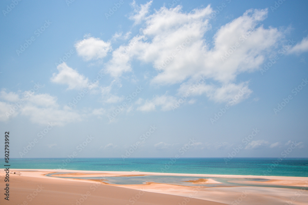 Fototapeta premium beach with sky