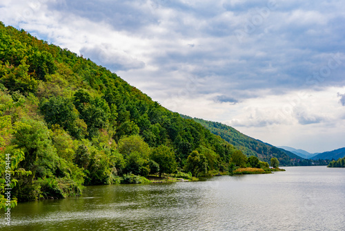 Porec bay on Danube gorge in Serbia