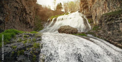 Jermuk waterfall, Vayots Dzor region of Armenia