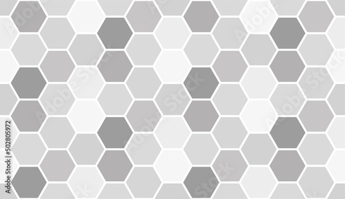 Bee honeycomb seamless pattern, art honey texture