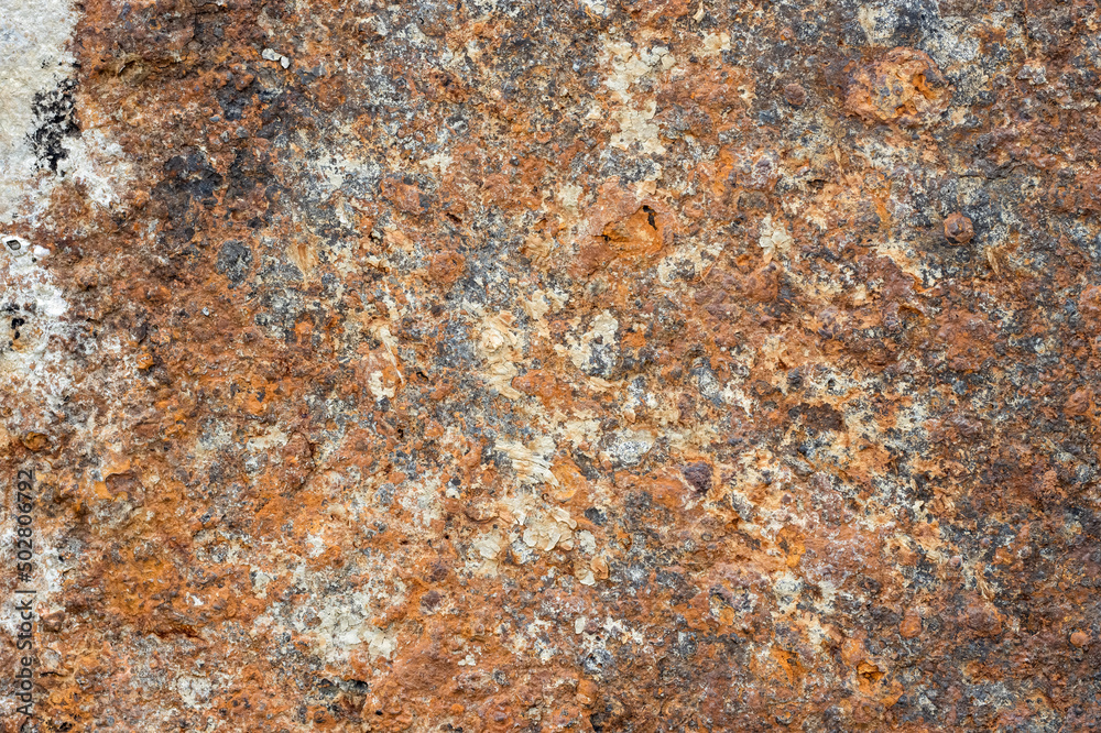 Abandoned old iron sheet with heavy rust texture for background Abandoned old iron sheet with heavy rust texture for background