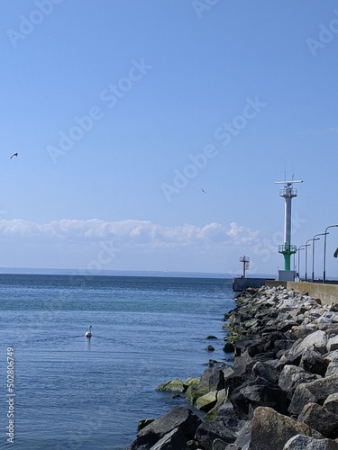 Lighthouse on the Baltic Sea Poland Hel