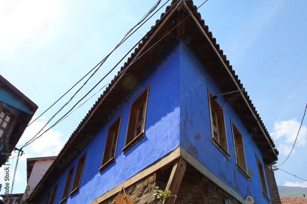 old house in the town