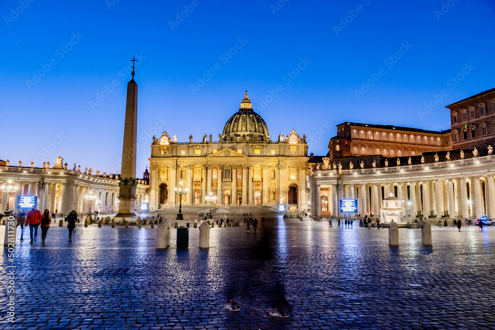 Obraz premium panorama eternal city of Rome in Italy