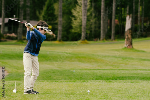 Tablou pe pânză Junior Golfer